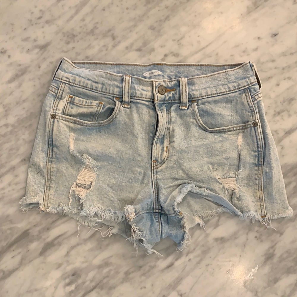 Old Navy Jean Short Cutoffs Boyfriend 0